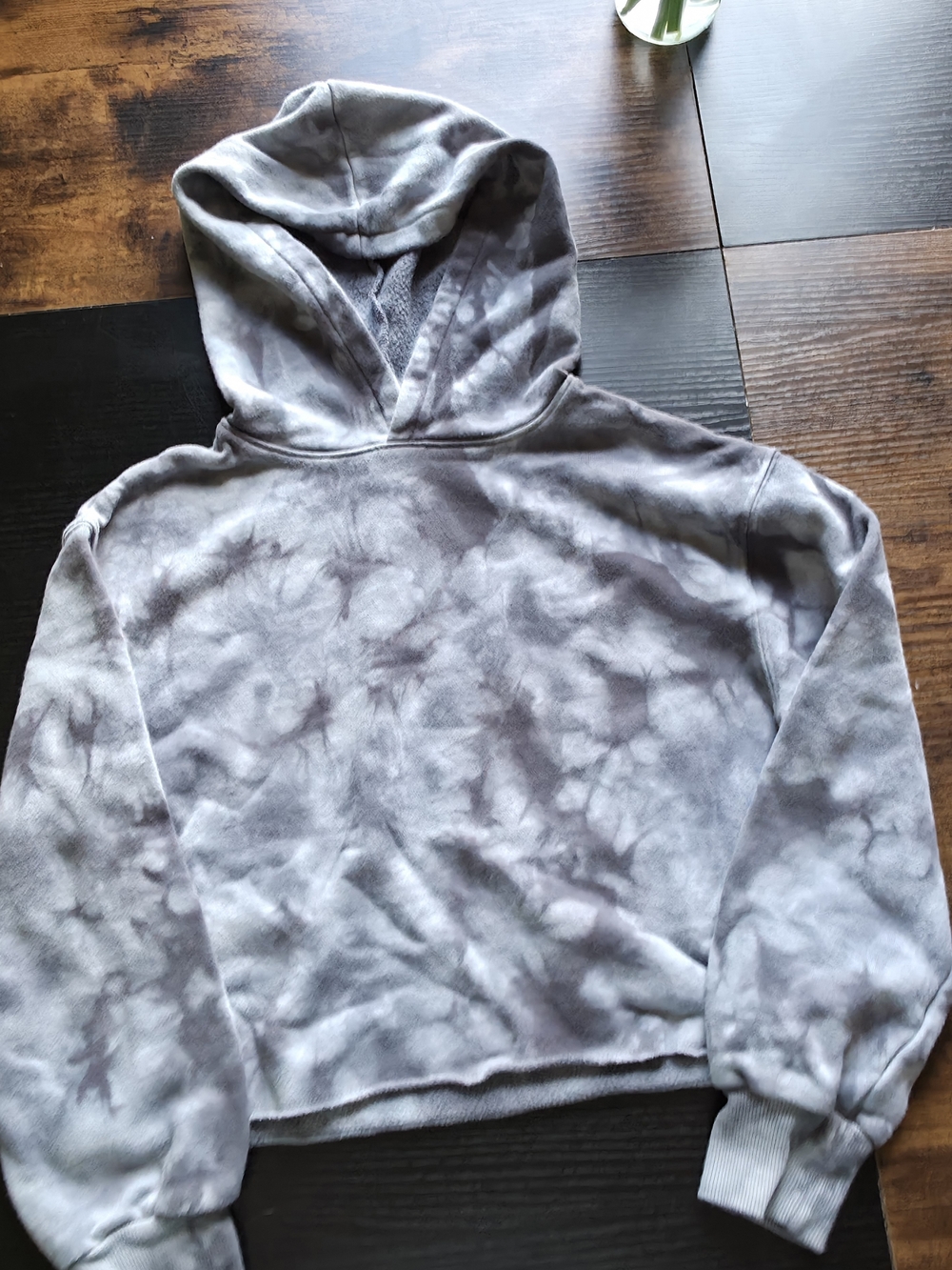art class Gray Tie-Dye Pullover Hoodie